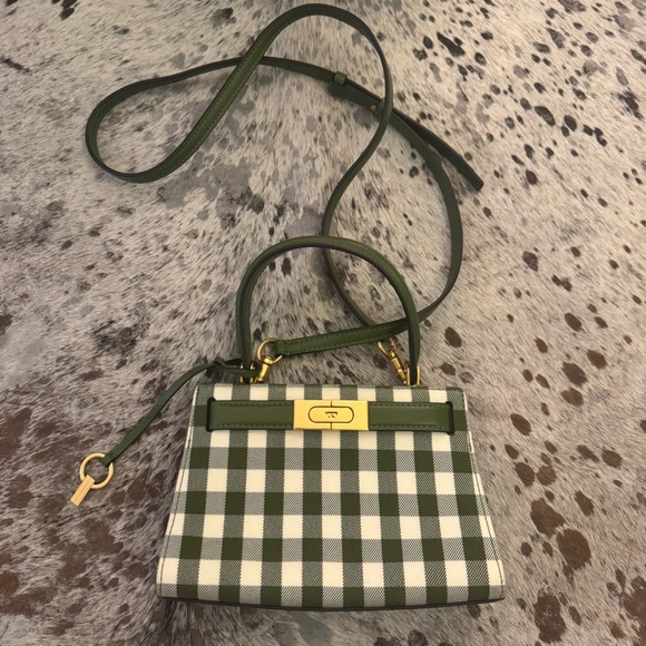 Tory Burch Gingham Petite Lee Radziwill - Picture 2 of 4